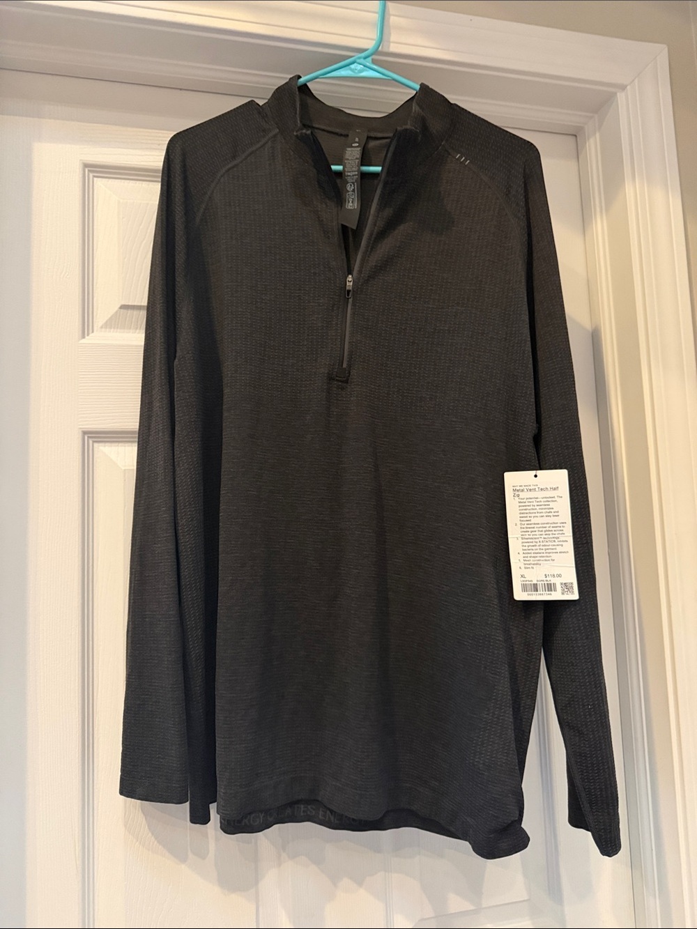 lululemon athletica Men's Metal Vent Half Zip Pullover